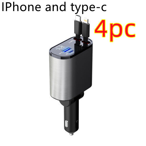 100W Metal Super Fast Car Charger