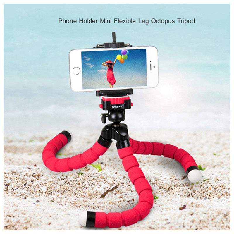 Mini Flexible Sponge Octopus Smartphone Tripod