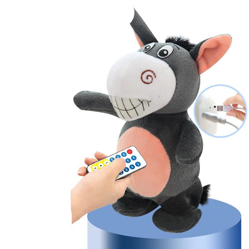 Robot Donkey Remote Control Kids Plush Toy