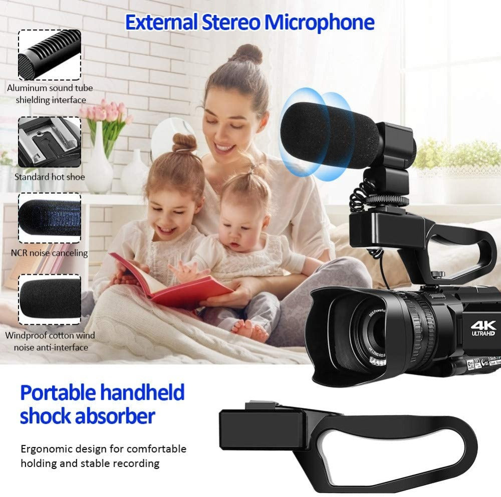 High-Definition Digital Video Camera 4K