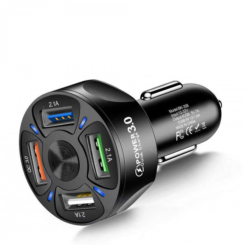 Fast Charge Car Charger One For Four