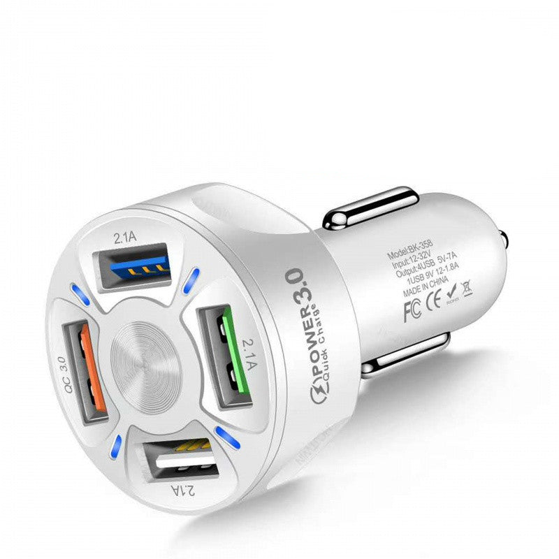 Fast Charge Car Charger One For Four