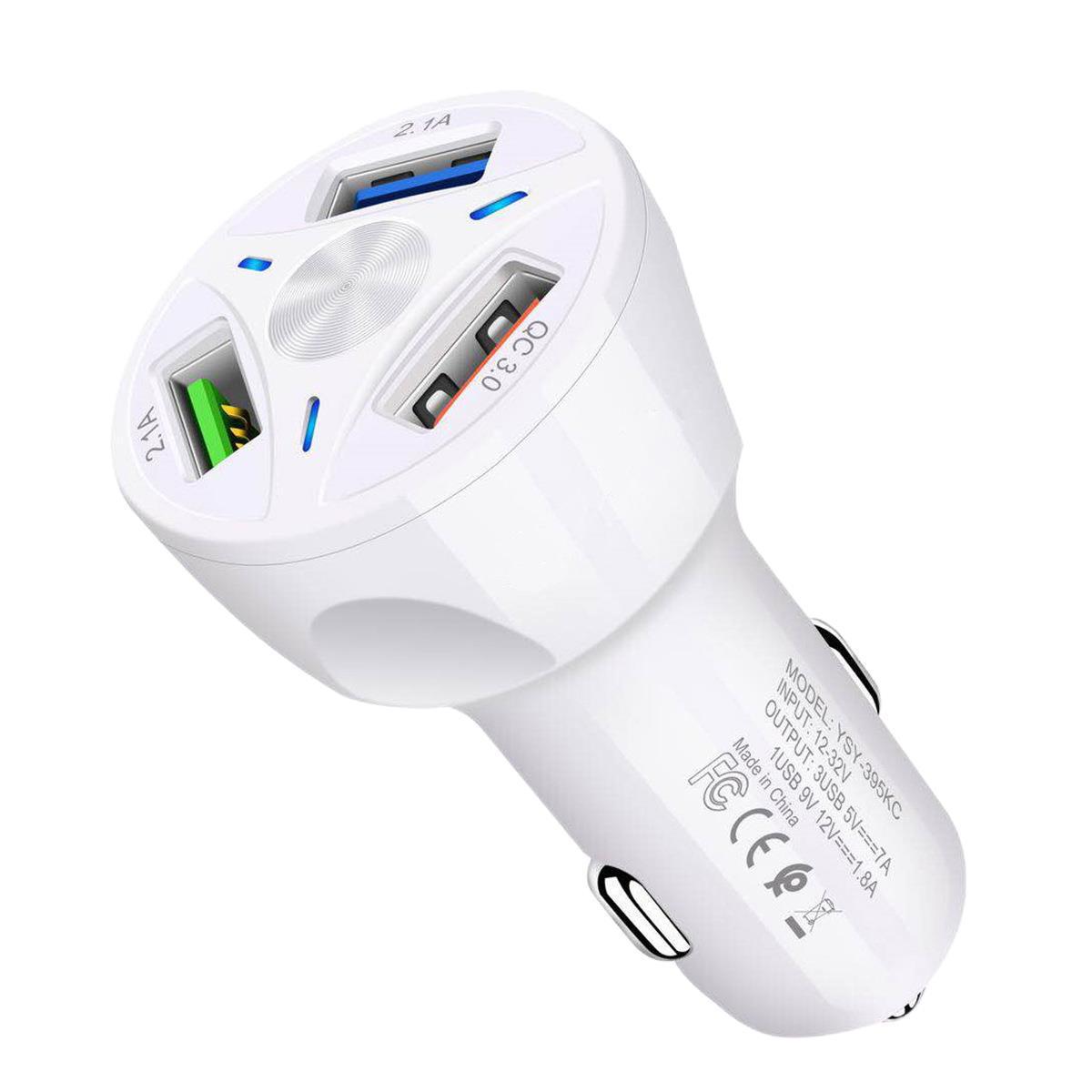 Fast Charge Car Charger One For Four