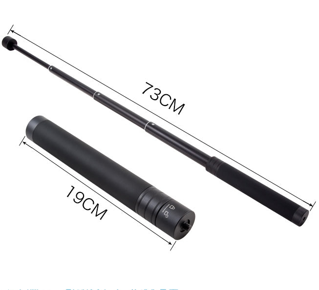 Retractable selfie stick