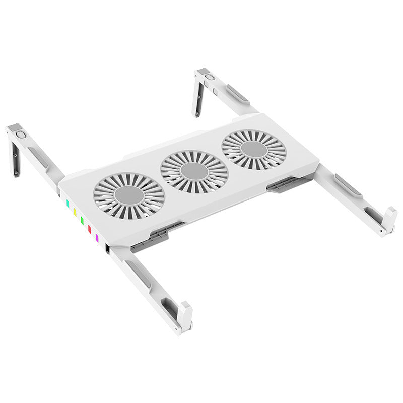 Portable Slim Laptop Cooling Pad USB 3 Fans