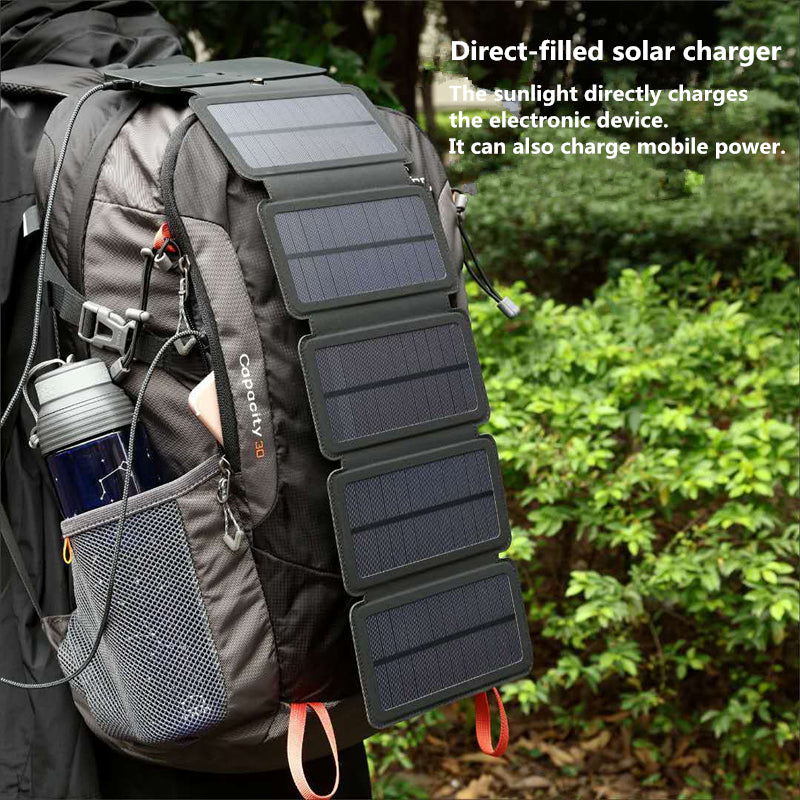 Outdoor Folding Solar Panel Charger Portable 5V 2.1A USB