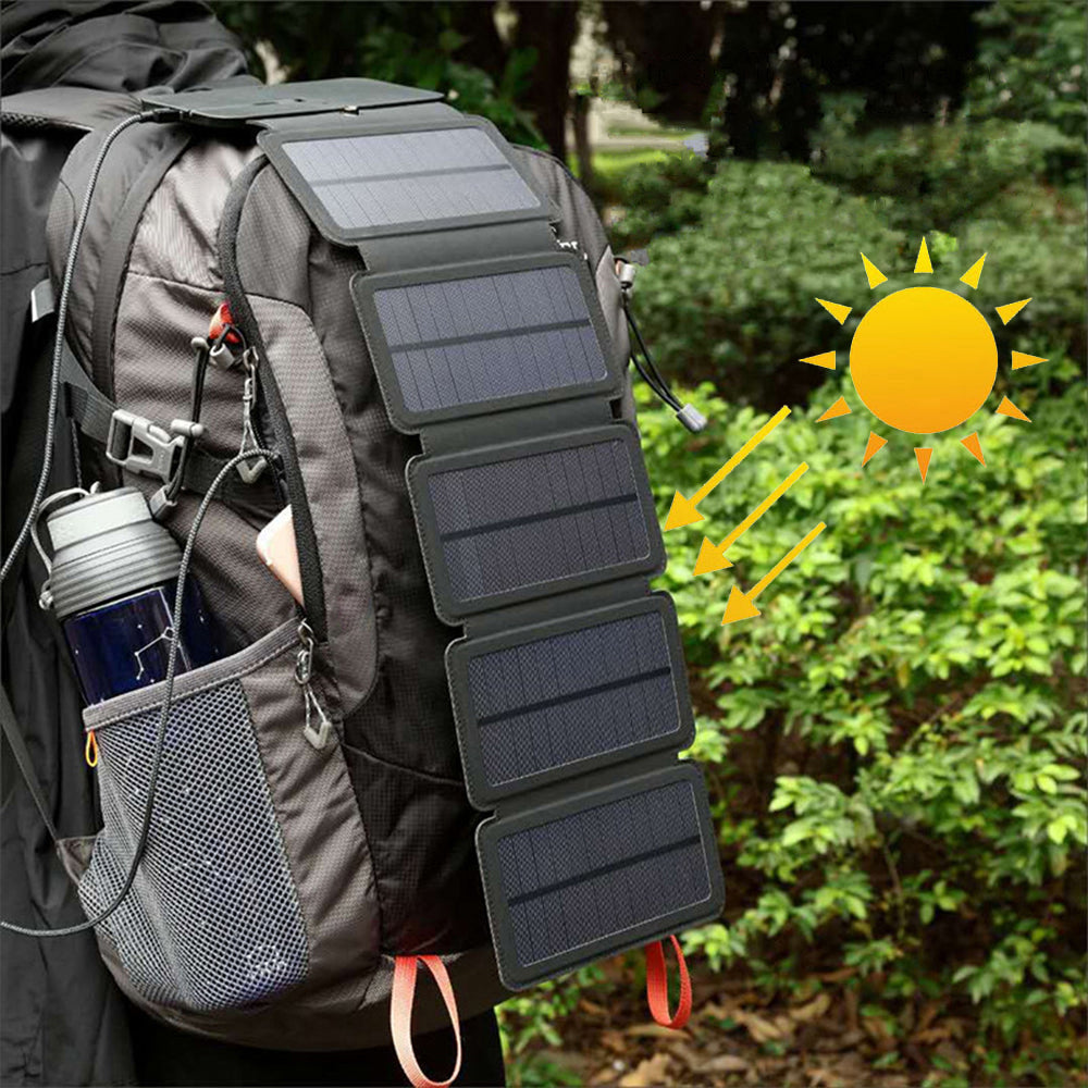 Outdoor Folding Solar Panel Charger Portable 5V 2.1A USB