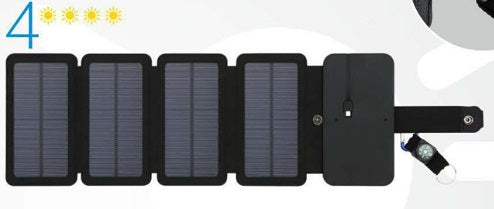 Outdoor Folding Solar Panel Charger Portable 5V 2.1A USB