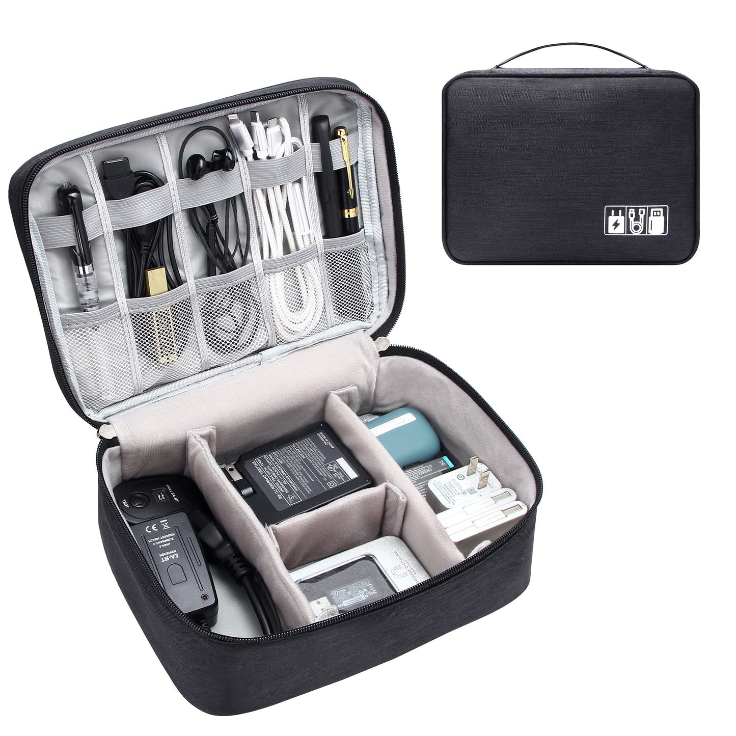 Electronics Organizer Travel Case