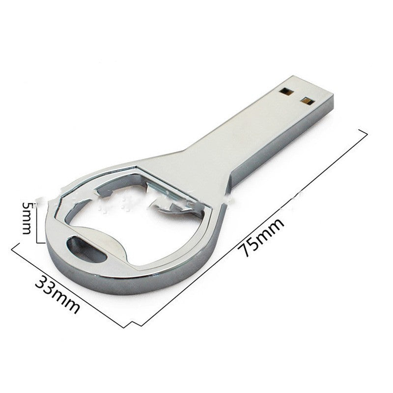 Metal Key Bottle Opener USB Drive