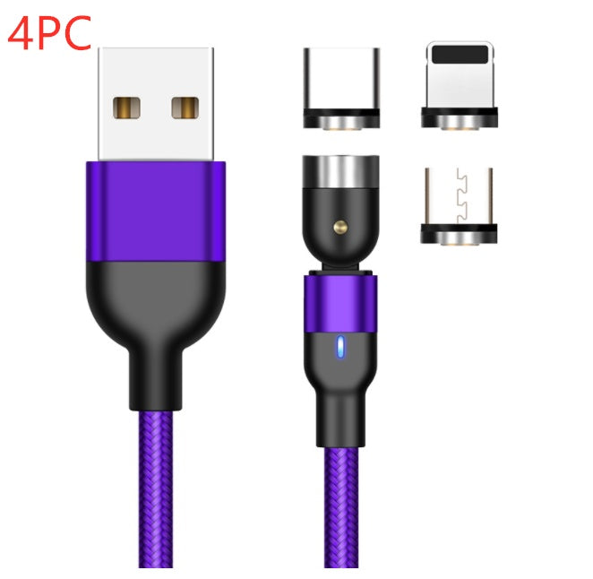 360 Degree USB Type C Magnetic Charging Cable